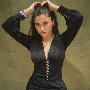 NWT Réalisation Par Kaia Top in Voodoo (Sz Small)